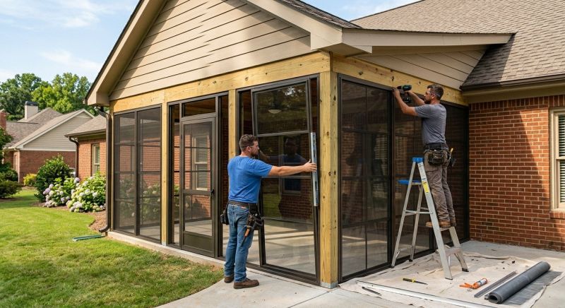 Deck Enclosure Construction in Cincinnati, OH