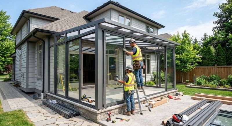 Lanai Enclosure Installation in Charlotte, NC