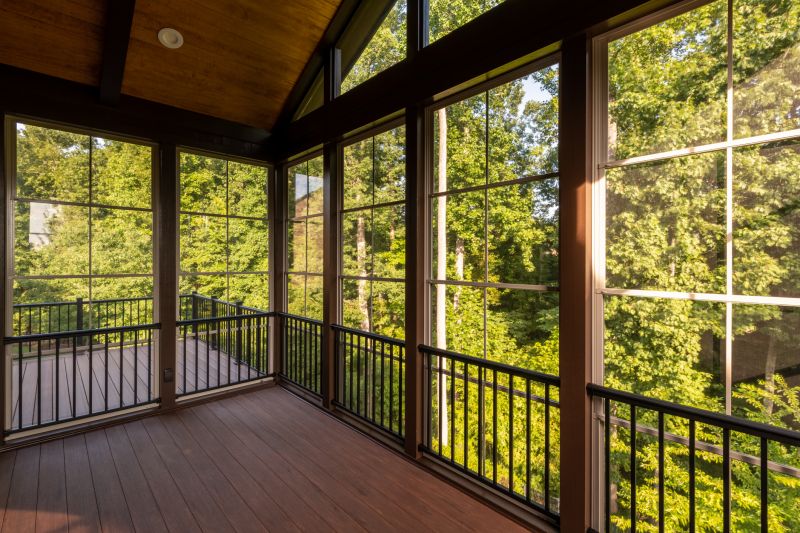 Porch Enclosure Installation in Asheville, NC