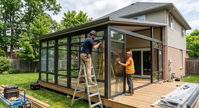 Sunroom Addition Construction in Dallas, TX